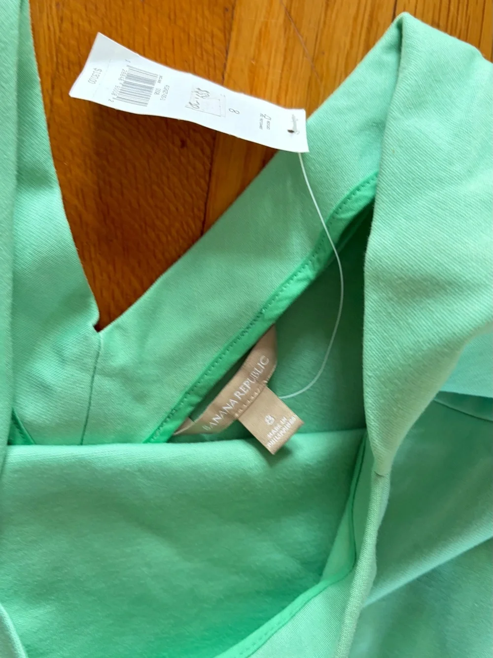 Milly Mint Square-Neck Sheath Dress